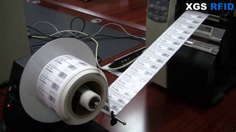 rfid label printing script